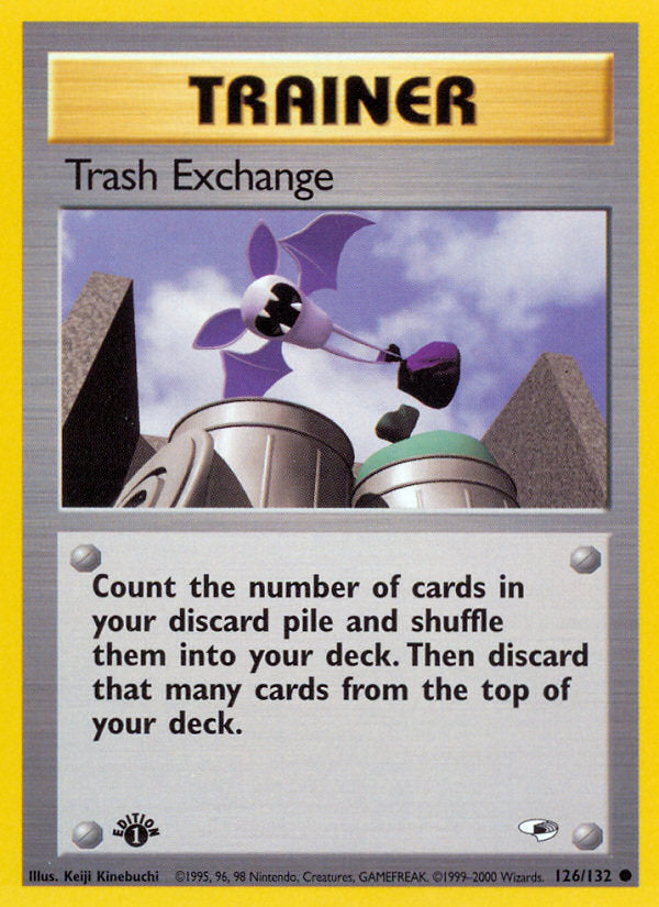 Gym Heroes Trash Exchange #126/132 first edition